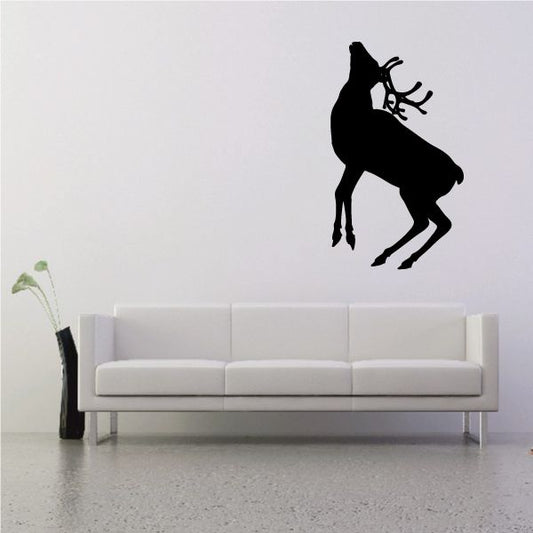 Image of Reindeer Picking Decal