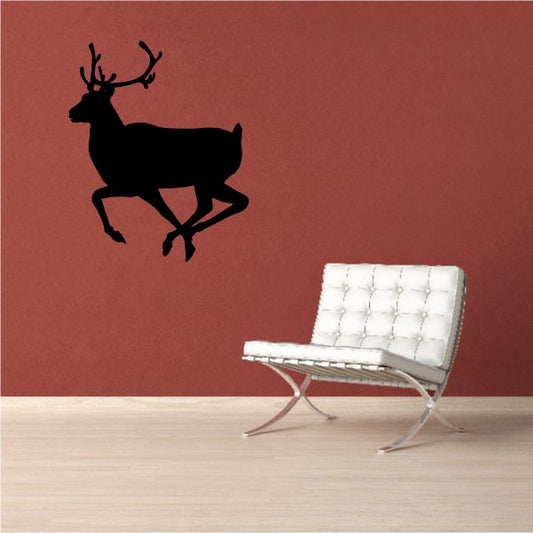 Image of Reindeer Shuffling Decal