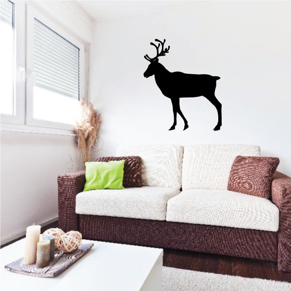 Image of Reindeer Staring Still Decal