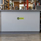 Limited Offer Buy Now! Retail Discount Sign Sticker displayed on a hardware store checkout bench