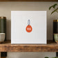 Square retail discount sign sticker with orange “Special OFFER” circular label and blue loop
