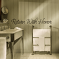 Return With Honor wall decal in black cursive script