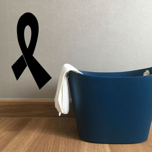 Image of Ribbon Asymmetrical Right Decal