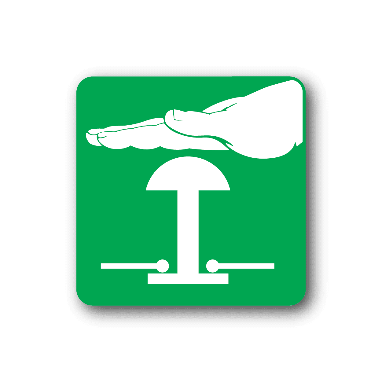 Image of Ring Bell for Service Sticker