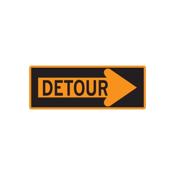 Image of Road Sign Wall Decal - Vinyl Sticker - Car Sticker - Die Cut Sticker - CD089