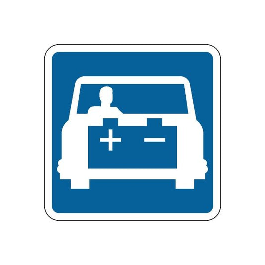 Image of Road Sign Wall Decal - Vinyl Sticker - Car Sticker - Die Cut Sticker - CD125