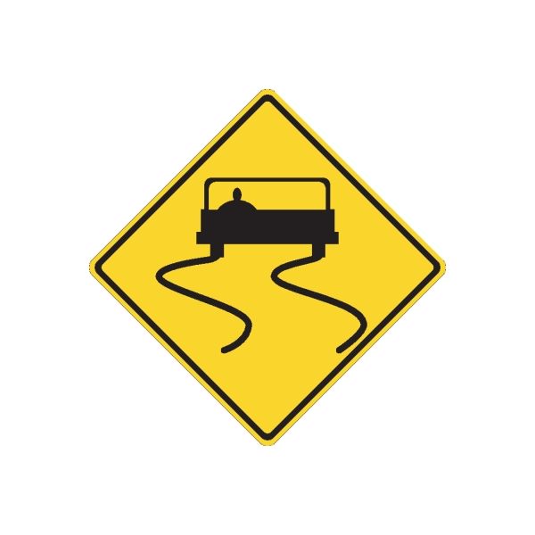 Image of Road Sign Wall Decal - Vinyl Sticker - Car Sticker - Die Cut Sticker - CD319