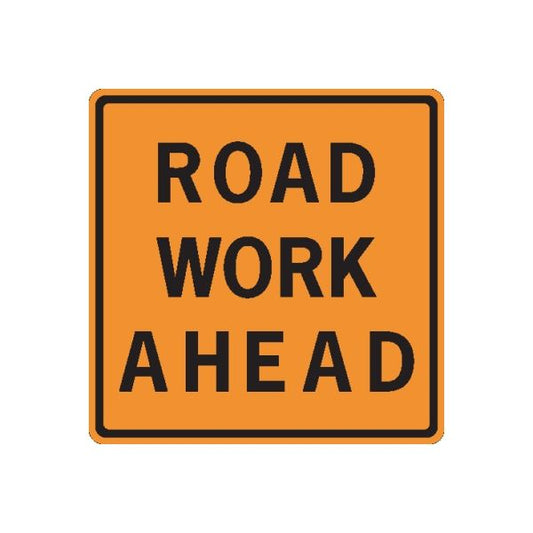 Image of Road Sign Wall Decal - Vinyl Sticker - Car Sticker - Die Cut Sticker - CD377