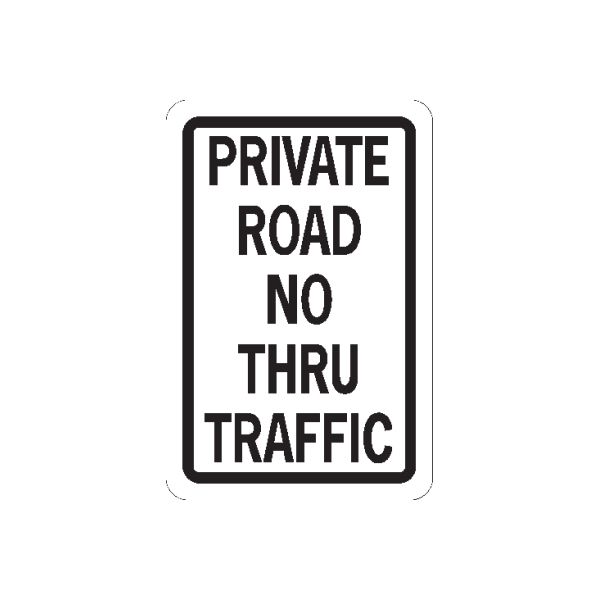 Image of Road Sign Wall Decal - Vinyl Sticker - Car Sticker - Die Cut Sticker - CD421