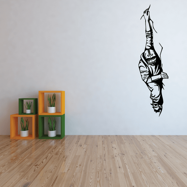 Image of Rock Climbing Wall Decal - Vinyl Decal - Car Decal - CDS014