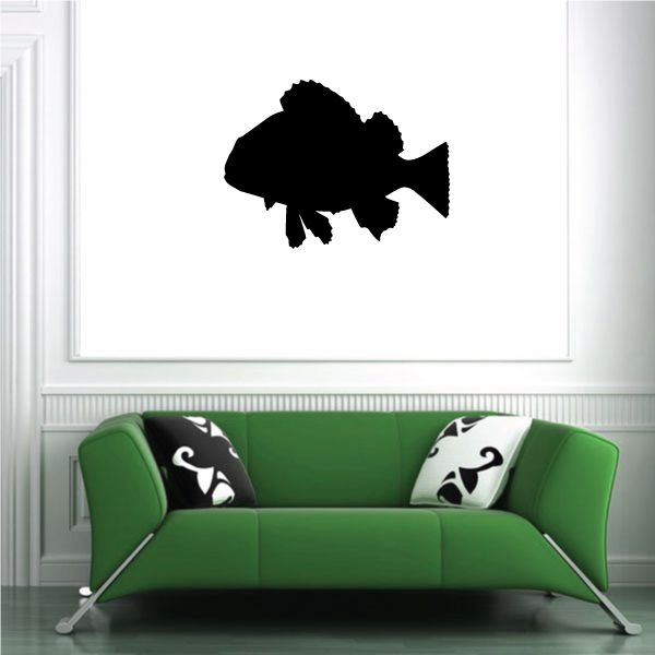 Image of Rockfish Silhouette Decal