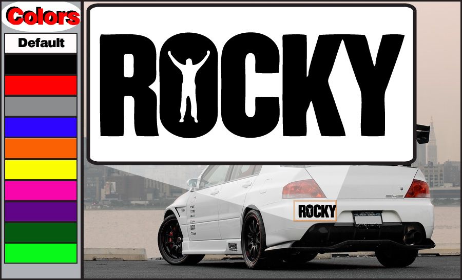 Image of Rocky Decal