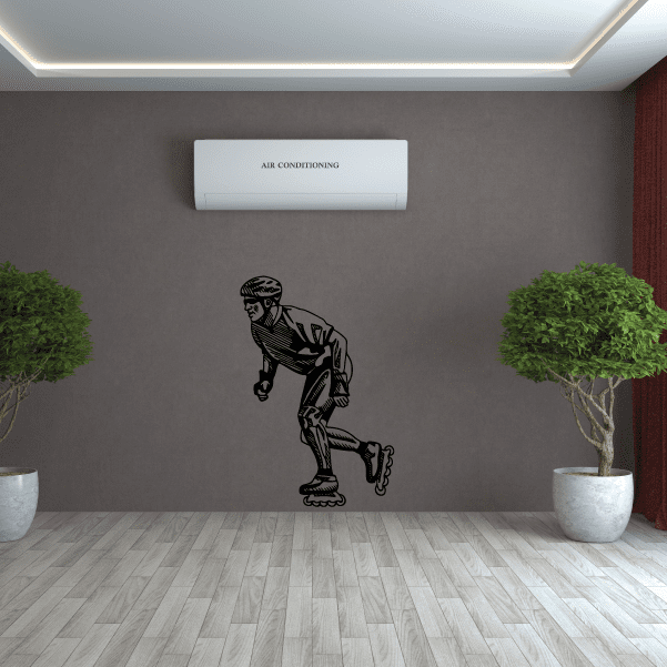 Image of Rollerblading Wall Decal - Vinyl Decal - Car Decal - CDS008