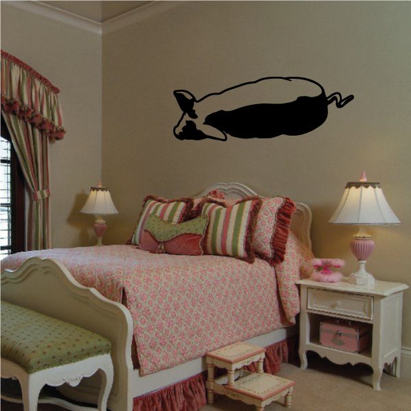 Image of Rolling Pig Decal