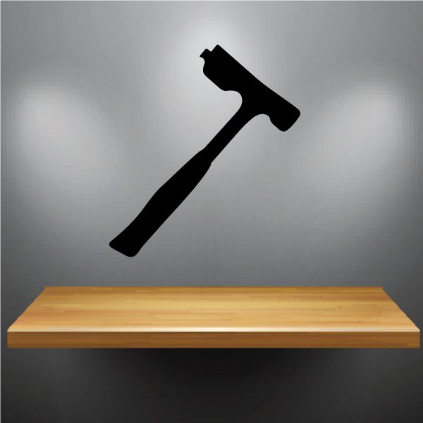 Image of Roofing hammer Decal