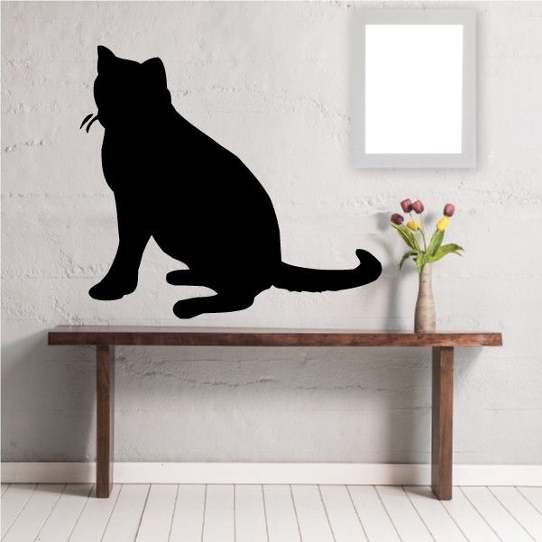 Image of Russian Blue Cat Decal