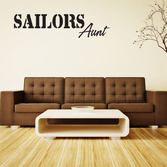 Image of Sailors Aunt Decal