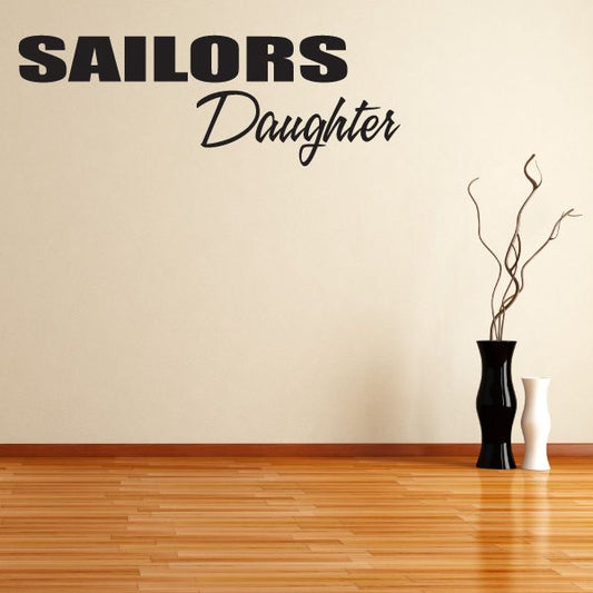 Image of Sailors Daughter Block Decal