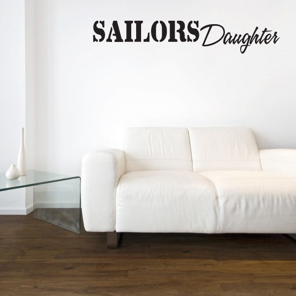 Image of Sailors Daughter Decal