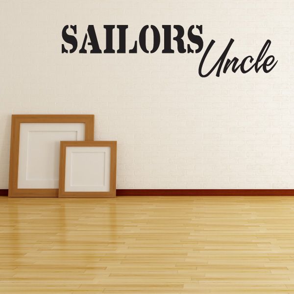 Image of Sailors Uncle Decal