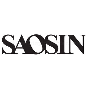 Saosin decal with large black stylized 'Saosin' lettering