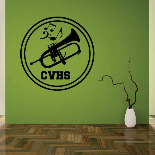 Image of School Marching Band Brass Decal