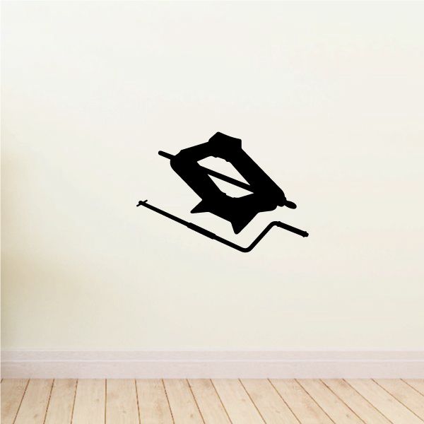 Image of Scissor jack Decal