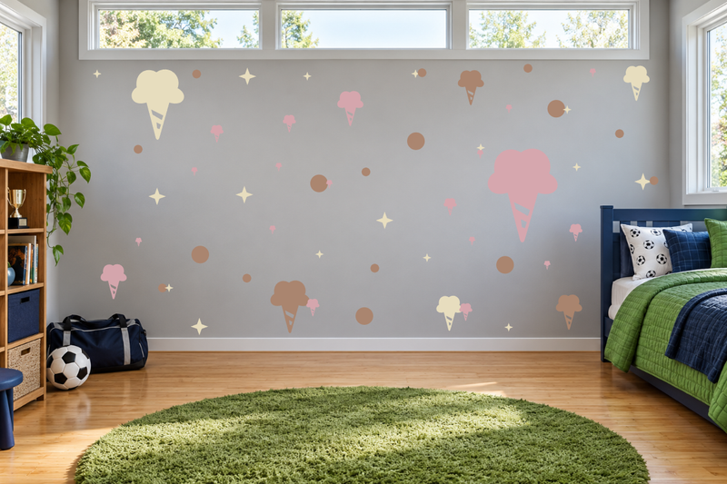 Scoop Shop Wall Decal Kit