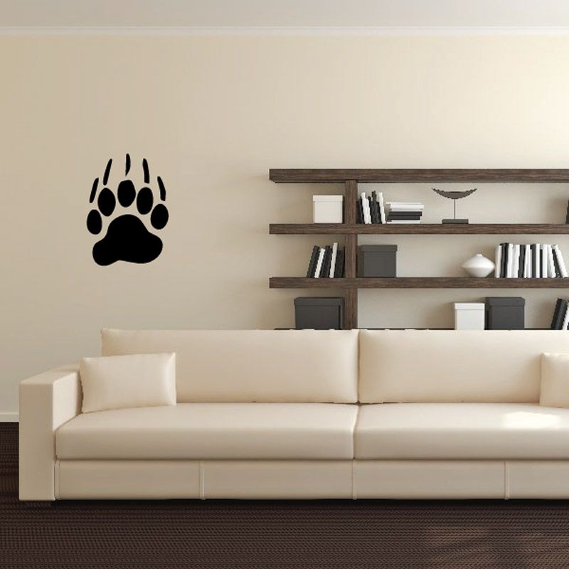 Image of Scratching Bear Paw Decal