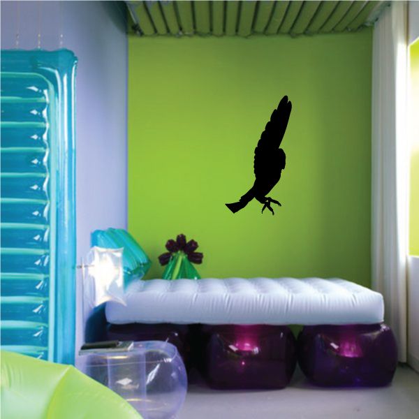 Image of Screech Owl Soaring Decal