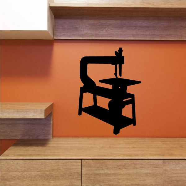 Image of Scroll saw Decal