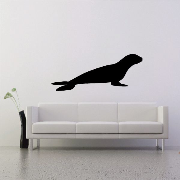 Image of Sea Lion Resting Decal