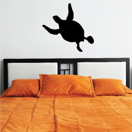 Image of Sea Turtle Gliding Decal