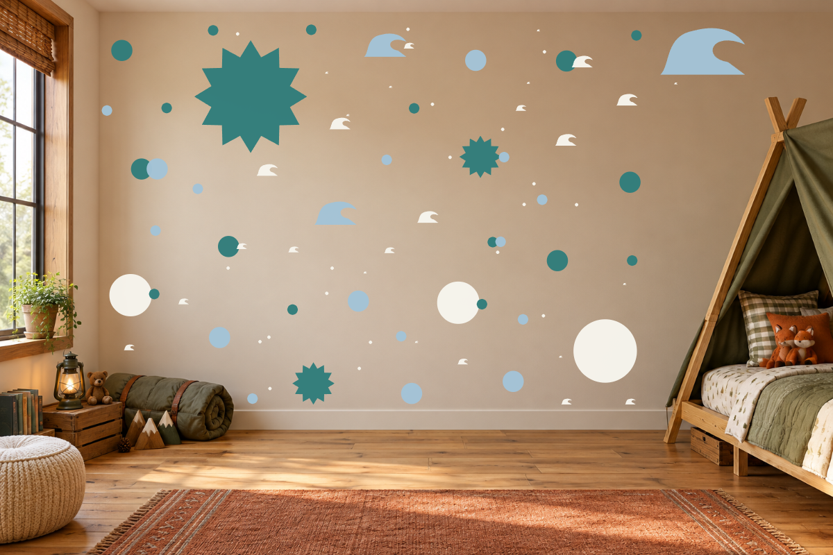 Seaside Sunshine Wall Decal Kit