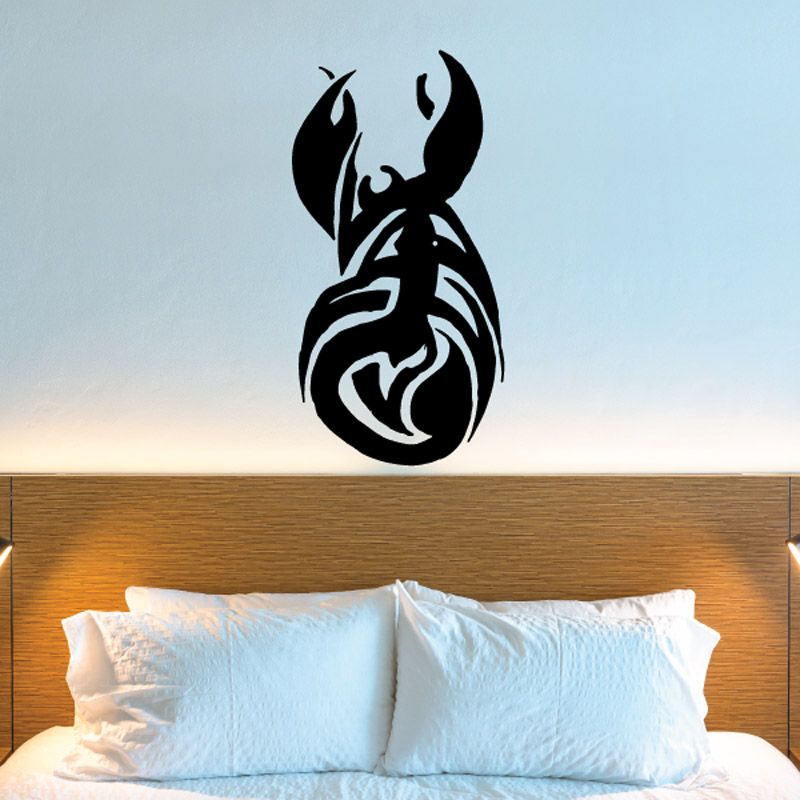 Image of Shadow Swirl Scorpion Decal