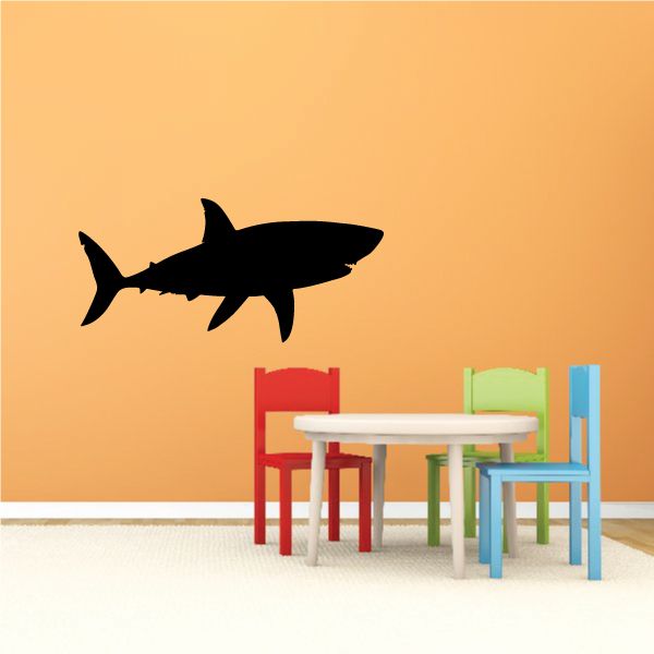 Image of Shark Swimming Decal