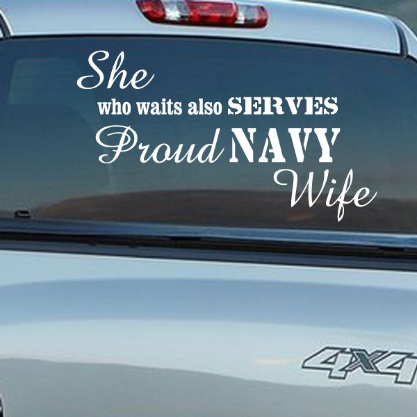 Image of She Who Waits Also Serves Decal