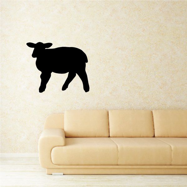 Image of Shy Sheep Decal