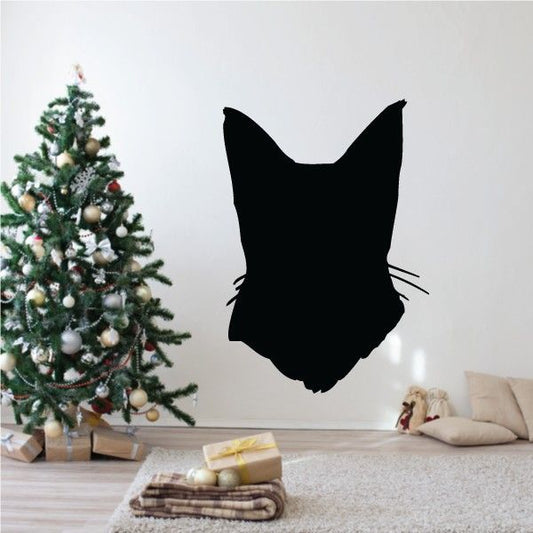 Image of Siamese Head Cat Decal