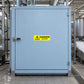 Ammonia danger warning sticker with yellow DANGER sign and exclamation icon