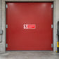 Safety sign sticker: No access for unauthorized persons