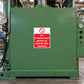 Safety sign sticker with “No unauthorised person to operate this machine” in red/white square