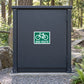 Bike route road sign sticker with bicycle icon and green text on a framed board