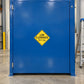 Yellow diamond low-clearance road sign sticker: LOW CLEARANCE, 12 FT 6 IN