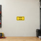 Road sign sticker: yellow 'SIGNAL AHEAD' sign