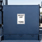 White weight limit road sign sticker reading WEIGHT LIMIT TONS