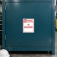 Road Sign Sticker applied to a roadside maintenance facility wall or closed cabinet