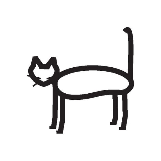 Image of Simple Cat Decal