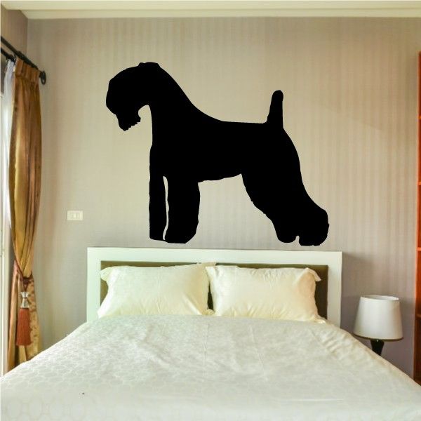 Image of Simple Kerry Blue Terrier Decal