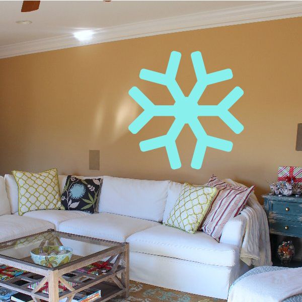 Image of Simple Snowflake Decal